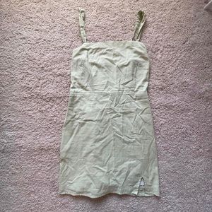 Abercrombie and Fitch linen dress - light green